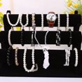thumbnail image 2 of Transemion Jewelry Display Stand Finger Ring Organizer Showcase Rack Earrings Holder Large Space Decoration Tray Home Accessories Yellow, 2 of 6