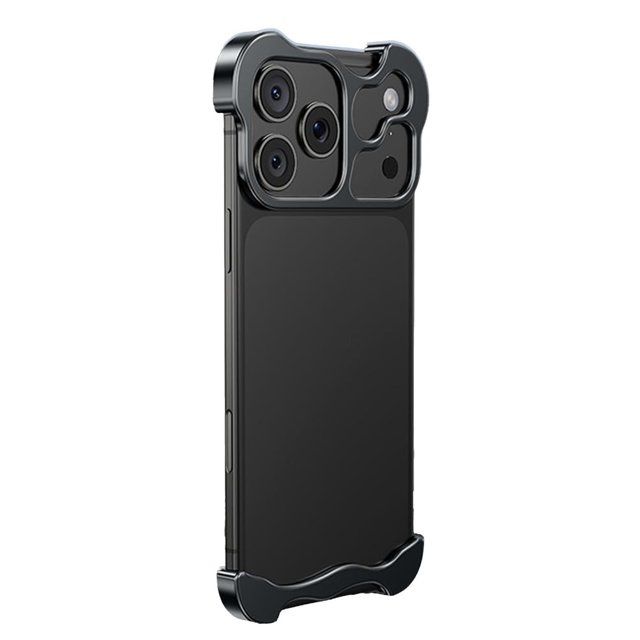Case for iPhone 17 Pro Max/17 Pro/Air/17, Aluminum Alloy Shockproof Cover with Lens Protector Shell