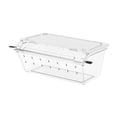 thumbnail image 2 of Almencla Reptile Breeding Box Breathable Carrier Clear for Chameleons Geckos Silkworm white, 2 of 8