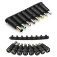 thumbnail image 3 of Adaptateur de Chargeur d'Alimentation CA C.c. pour Ordinateur Portable Portable, 8 Pcs, Connecteur de Pointes, 3 of 6