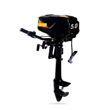 5.0 Horsepower Brushless Electric Boat Outboard Motor, With 48V 1000W Output Fishing Boat Engine ,Easy to Install