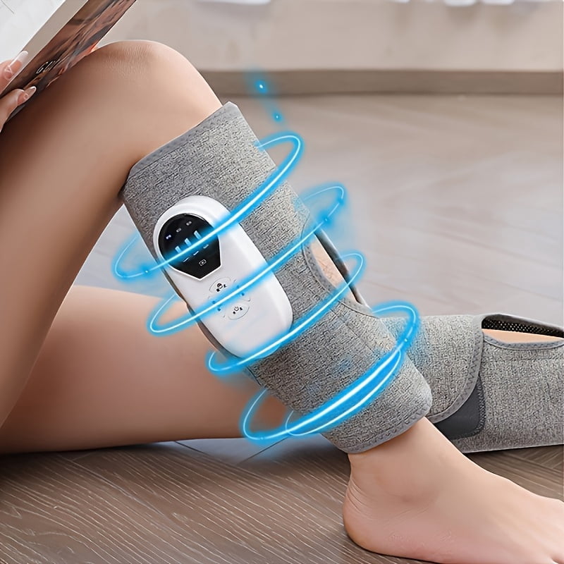 Wireless calf massager, with heating and vibration function, wireless leg circulation and compression arm massager, easy to carry, a gift for parents