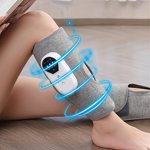 Wireless calf massager, with heating and vibration function, wireless leg circulation and compression arm massager, easy to carry, a gift for parents
