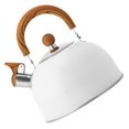 thumbnail image 3 of Whistle Kettle Stovetop Stainless Steel Foldable Handle Kitchen Supplies 2.5L White, 3 of 9