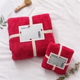 thumbnail image 1 of mtvxesu Soft Microfiber 2-In-1 Bath Towel and Face Towel Set with Strong Water Absorption for Travel or Home Use, 2-Piece Set, 1 of 2