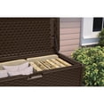 thumbnail image 2 of Boîte de rangement d’extérieur Suncast extra grande – 134 gal, résine, couleur Java, 2 of 7