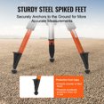 thumbnail image 4 of VEVOR Laser Level Tripod Stand 5/8"-11 Thread 27.16-67.71 in Height Adjustment, 4 of 9