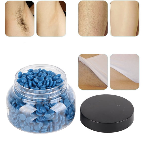 Portable 150g Hair Removal Wax Beans, Natural Plant Ingredients Wax Beans, for Face Arms Underarms Legs Chamomile