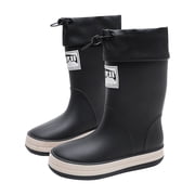 Kcodviy Kids Boys Girls Non Size 5 Kids Shoes Boys Slip Rain Boots Child Boys Preschool Shoes Unisex Children Boots Shoes for Girls Outdoor Boots
