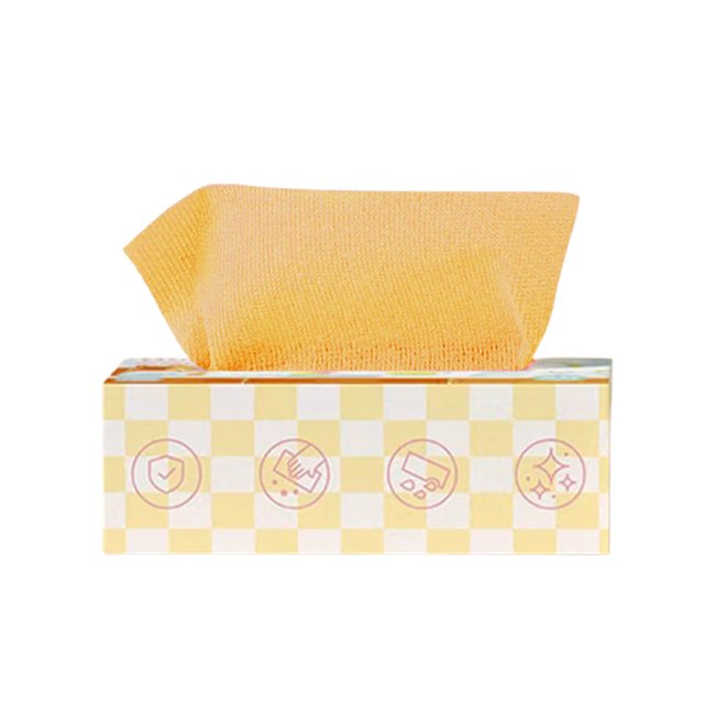 Horivan 2 Unités Chiffons de Cuisine Épaissis Jetables Lavables Torchons pour le Nettoyage Multiusage Usage à Sec et Humide Chiffons Réutilisables pour Nettoyage Paresseux pour Vaisselle et Comptoirs