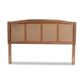 thumbnail image 2 of Baxton Studio Marieke Full Size Ash Brown Finished Wood Headboard, 2 of 8
