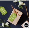 thumbnail image 4 of Inkdotpot Silver Foil Paper Hang Tags Love Is Sweet Wedding Favor Tags 100 Pack, 4 of 6