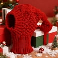 thumbnail image 4 of Fashionable Winter Knitted Hat Ear Neck Warmer For Cats Cold Weather Pet Party Accessory, 4 of 4
