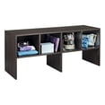 thumbnail image 4 of ClosetMaid 508200 Shelf Organizer w/ Shoe Rack & Cube Storage, Espresso (2 Pack), 4 of 7