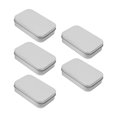 thumbnail image 4 of Small Metal Tin Box, Reusable Empty Tin Box Preven Leaking Pins Jewelry Storage Rounded Edges Close Tightly  For Business Trip, 4 of 8