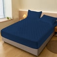 thumbnail image 4 of SSZMDLB Waterproof Mattress Protector, Non-Slip Bed Sheet Cover All-inclusive Mattress Protection Soft Polyester Fiber for Bedroom, Guest Room and Hotel, Fitted Mattress Pad, 4 of 6