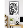 thumbnail image 3 of Marvel Sketch - Group Wall Poster, 14.725" x 22.375" Framed, 3 of 4