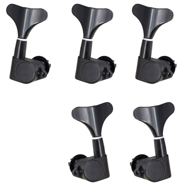 Un Ensemble de 5 Pcs Boutons Queue de Poisson Accordeurs de Basses Chevilles d'Accordage Touches Têtes de Machine