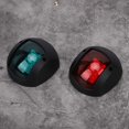thumbnail image 4 of Boat Side Light, Navigation Signal Light Secure Red Green Lighting IP66 Waterproof  For Pontoons Yachts White,Black, 4 of 8