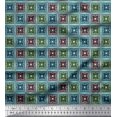 thumbnail image 1 of Soimoi Polyester Crepe Fabric Flower Artistic Decor Fabric Printed Yard 42 Inch Wide, 1 of 3
