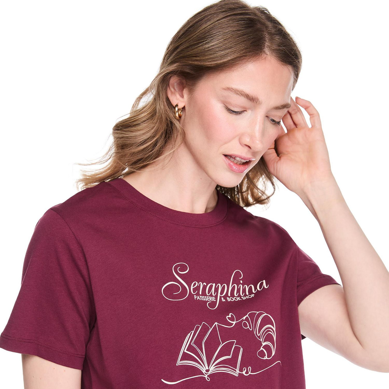 T-shirt à encolure ras du cou George pour femmes
