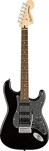 Fender Affinity Series HSS Stratocaster avec Laurier FB - Noir Métallique
