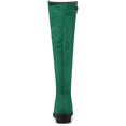 thumbnail image 2 of Unique Bargains Women's Side Zipper Chunky Heel Knee High Boot, 2 of 7