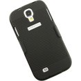 thumbnail image 2 of Étui Rigide Caoutchouté Noir + Support de Ceinture pour Téléphone GALAXY S4 S IV, 2 of 10