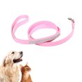 thumbnail image 3 of CBFFDC Cute Pet Leash Sparkling Design Dog Leash Hanging Hook Comfortable Artificial Leather Durable Pet Traction Rope, 3 of 7