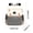 F, variant on Diaper Bag Backpack For Mom Large Capacity Travel With Changing Pad Breastfeeding Support Solid Gray 31 cm x 13 cm x 40 cm