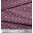 thumbnail image 2 of Soimoi Poly Georgette Fabric Crossbones & Skull Shirting Print Fabric by The Yard 52 Inch Wide, 2 of 4