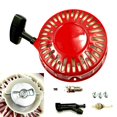 thumbnail image 1 of Recoil Pull Starter Red For Honda GX240 GX270 173F 177F Engine Generator W/Pump, 1 of 8
