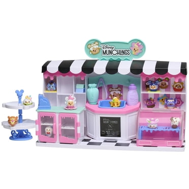 Coffret boulangerie Disney Munchlings, 25 accessoires, figurines de 2,5 cm de haut à collectionner, jouets pour enfants de 3 ans et plus par Just Play