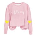 thumbnail image 1 of Timegard Chandail à Col Rond pour Femmes, Épaules Tombantes, Chandail à Enfiler Imprimé, Automne Hiver, Décontracté, Ample, Confortable, Hauts, 1 of 4