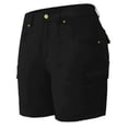 thumbnail image 4 of Shorts Cargo Femme 2025 Été Shorts Athlétiques de Randonnée Coupe Décontractée Golf Extérieur Bermuda Taille Haute avec Poches, 4 of 5
