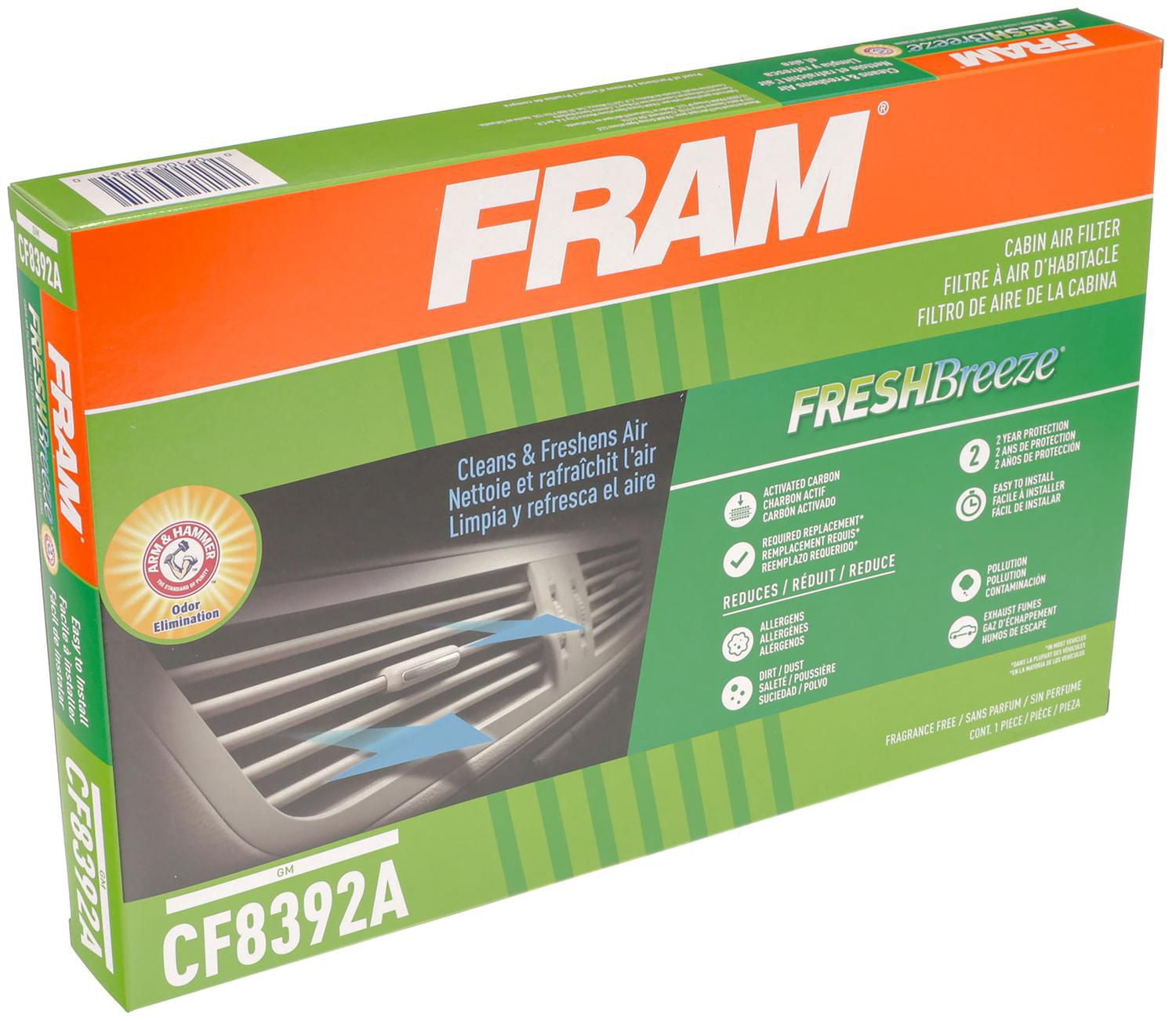 Filtre à air d’habitacle Fresh BreezeMD FCF8392A de FRAM(MD)