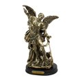 thumbnail image 1 of Saint Archangel Michael Slaying Lucifer Decorative Figurine 8"H, 1 of 1