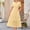 Yellow, variant on Daiosportswear Womens Summer Maxi Dress Short Sleeve V Neck Hollow Out Eyelet A Line Long Flowy Beach Vacation Dresses, Short-Sleeved Dress for Women Purple L(L)