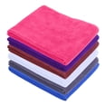 thumbnail image 2 of Fridja Super Soft Washcloths Towel Set 6 Pack, Solid Color Highly Absorbent Wash Cloth for Bathroom, Hotel, Spa and Kitchen, Multi-Purpose Hand Towels and Face Cloths 11.8'' x 27.5'', Multicolor, 2 of 3