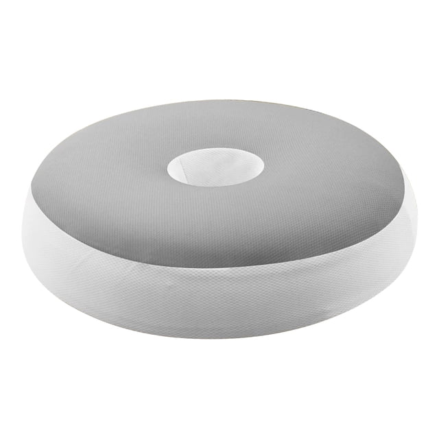 Coussin de Siège en Mousse Mémoire pour le Confort des Aînés, Oreiller Rond en Forme de Beigne, Coccyx, Chaise, Fauteuil Roulant, Lit, Soutien, Coussin en Gel Orthopédique