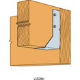 thumbnail image 1 of Simpson Strong Tie LUC26Z-WEST 2 x 6 in. Concealed Joist Hanger Z-Max, 1 of 2