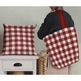 thumbnail image 5 of Soimoi Georgette Viscose Fabric Gingham Check Printed Fabric 1 Yard 42 Inch Wide, 5 of 5