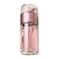 thumbnail image 2 of Tuvgenk Glass Water Bottles 14 Oz Water Bottle Flask Glass Pink Portable Reusable for Gym Office Home Travel, 2 of 8