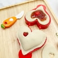 thumbnail image 3 of Lucare Pie Reusable 3D Multifunctional Mini Dumpling Cookie Dumpling Making compatible with Machine Manual Heart Shape Ravioli Dumpling Kitchen round Stainless Steel Dumpling Sandwiches And, 3 of 3