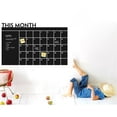 thumbnail image 3 of DPTALR 60x92 Month Plan Calendar Chalkboard Blackboard Vinyl Wall Sticker, 3 of 7