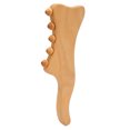 thumbnail image 2 of Wood Gua Sha Tool, Imitation Finger Promote Blood Circulation Wood Drainage Massager  For Shoulder For Limbs, 2 of 8