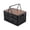 Black, variant on Foldable Multifunctional Storage Box, Portable Camping Organizer with Removable Tarpaulin, Durable Plastic Design for Car, Home, or Outdoor Gear Organization
