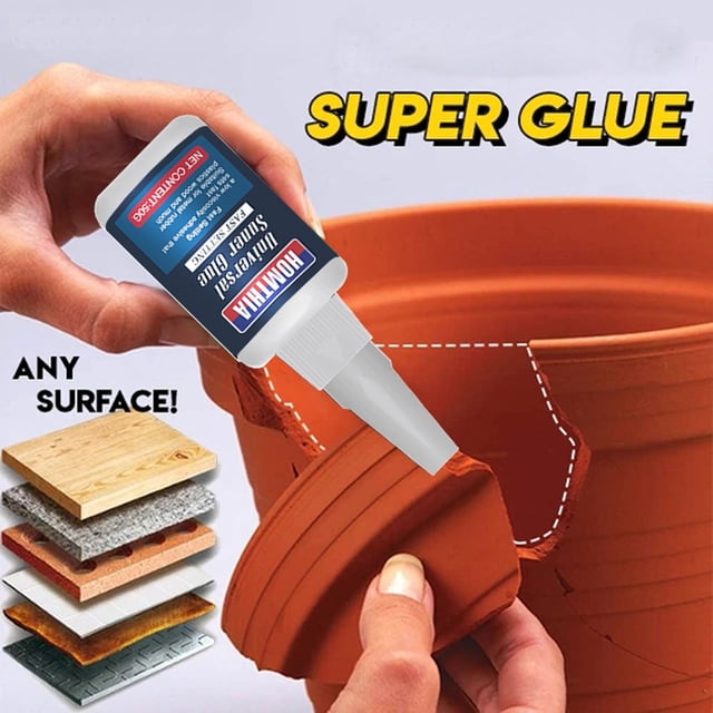 Mes Commandes Colle Super Universelle Forte Colle Plastique pour Résine Céramique Métal Verre 50 ml