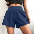 thumbnail image 2 of Timegard Athletic Shorts for Women High Waist Side Split Loose Lightweight Workout Running Shorts, 2 of 5