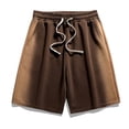 thumbnail image 4 of Styesk Mens Shorts Men's Solid Color Casual Holiday Breathable Shorts Pockets Pants, 4 of 5